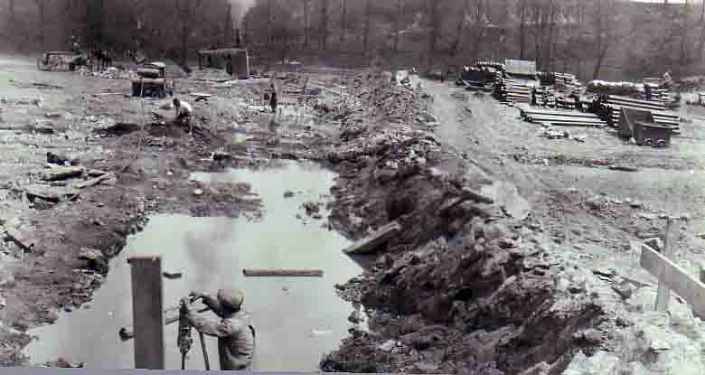 1924 Filter south wall trench looking east3